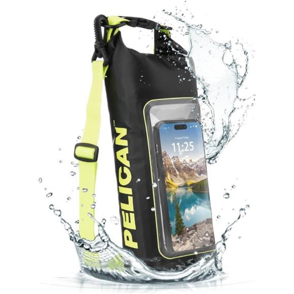 Marine IP68 Waterproof Dry Bag 2L - Roll Top Waterproof Backpack w/ Phone Case